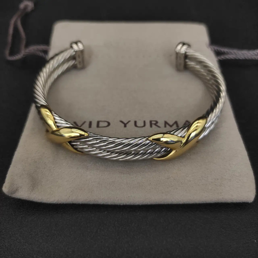 David Yurman 10mm Double X Bracelet